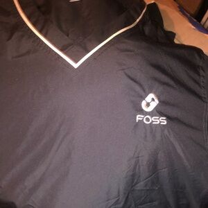 Cutter & Buck Golf Windbreaker Rain Jacket with Foss Maritime Tug co. Branding